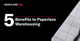 5 benefits to paperless warehousing